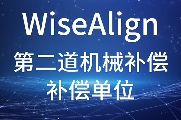 WiseAlign-輔助功能-第二道機(jī)械補(bǔ)償-補(bǔ)償單位